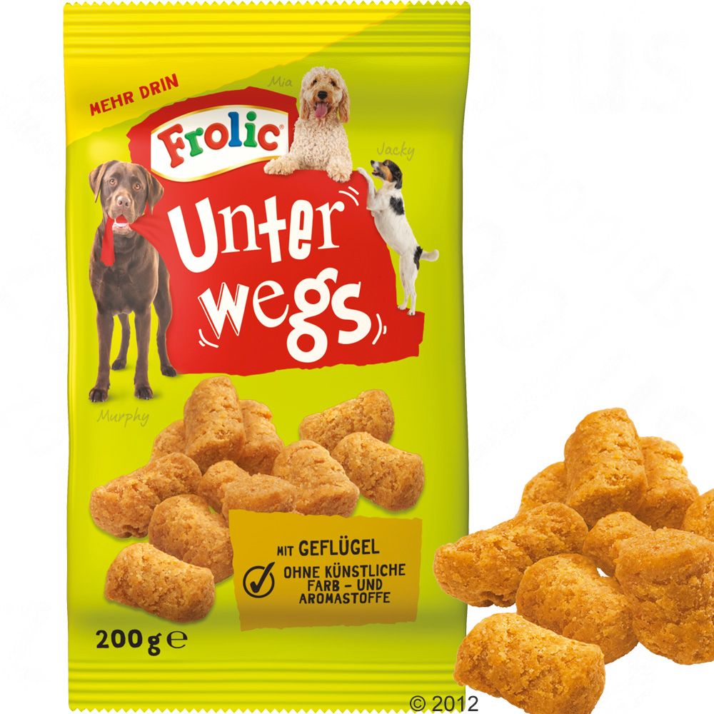 Image of Frolic Tasty Bites snacks para perros - Ave - 200 g 04008429056260