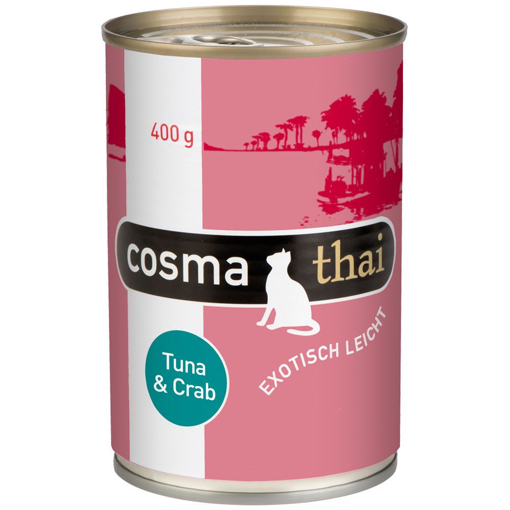 Image of Cosma Thai en gelatina 6 x 400 g - Pollo con atún 04260077043850