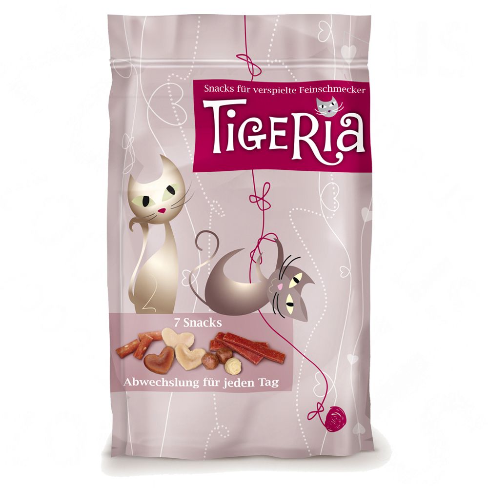 Image of Tigeria 7 Snacks variados para gatos - 35 g 04260077041092