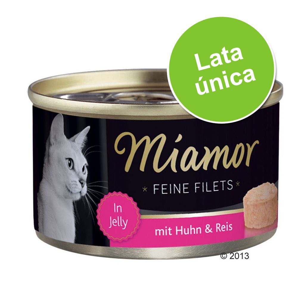 Image of Miamor Filetes Finos en gelatina 1 x 100 g - Atún claro y verduras 04000158740472