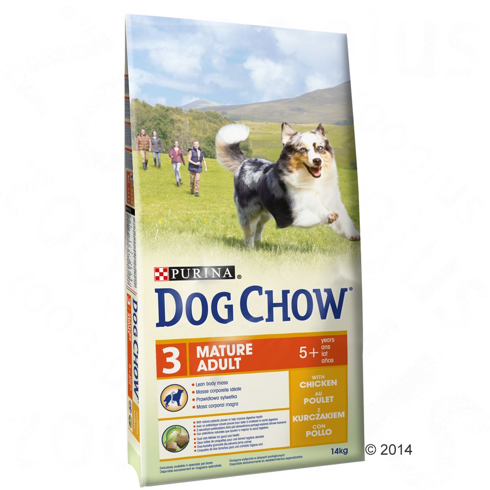 Image of Purina Dog Chow Mature Adult con pollo - 14 kg 07613034487742
