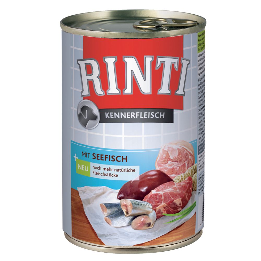 RINTI Kennerfleisch 6 x 400 g - Pește oceanic