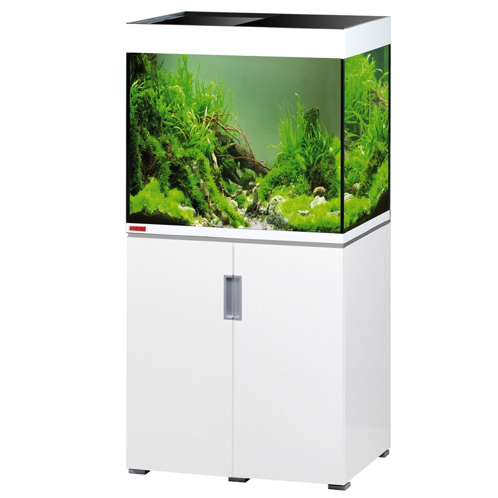 Image of Acuario con armario EHEIM incpiria 200 (200 litros) - Blanco con acabado brillante 04010251118481