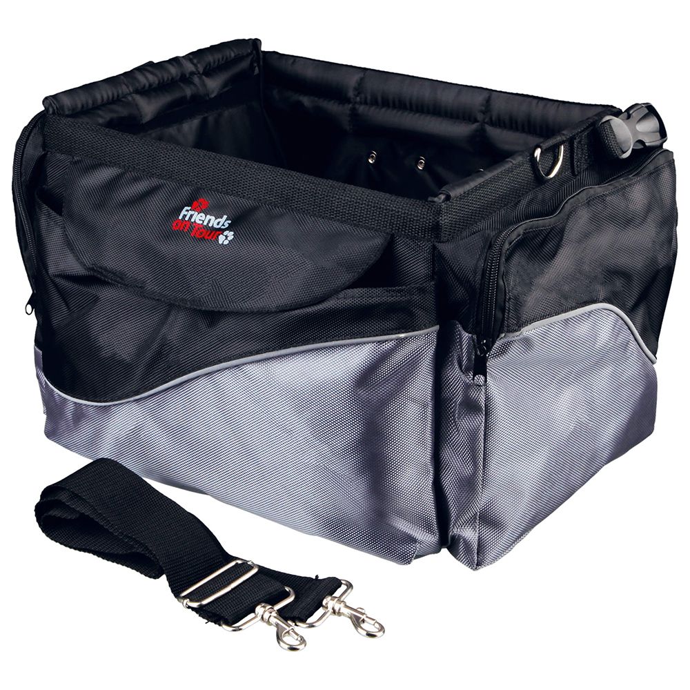 Trixie Cesta para bicicleta Friends on Tour de Luxe - C 41 cm x L 26 cm x A 26 cm