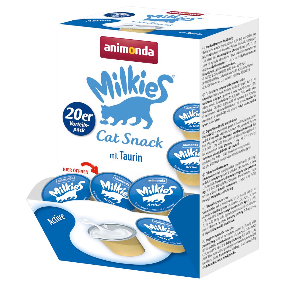 60x15g Harmony Multipack animonda Milkies Katzensnacks