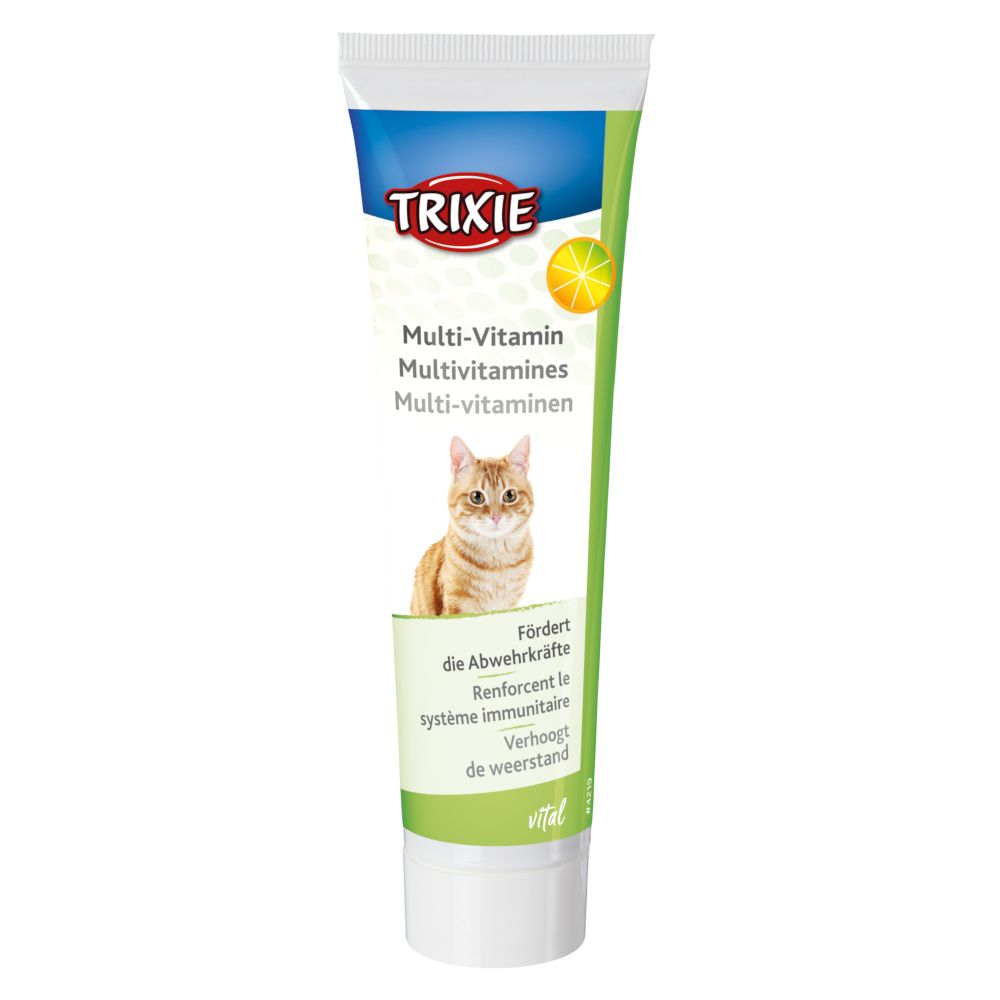 3x 100g Trixie Multi-Vitamin Paste Fördert die Abwehrkräfte Katzensnacks
