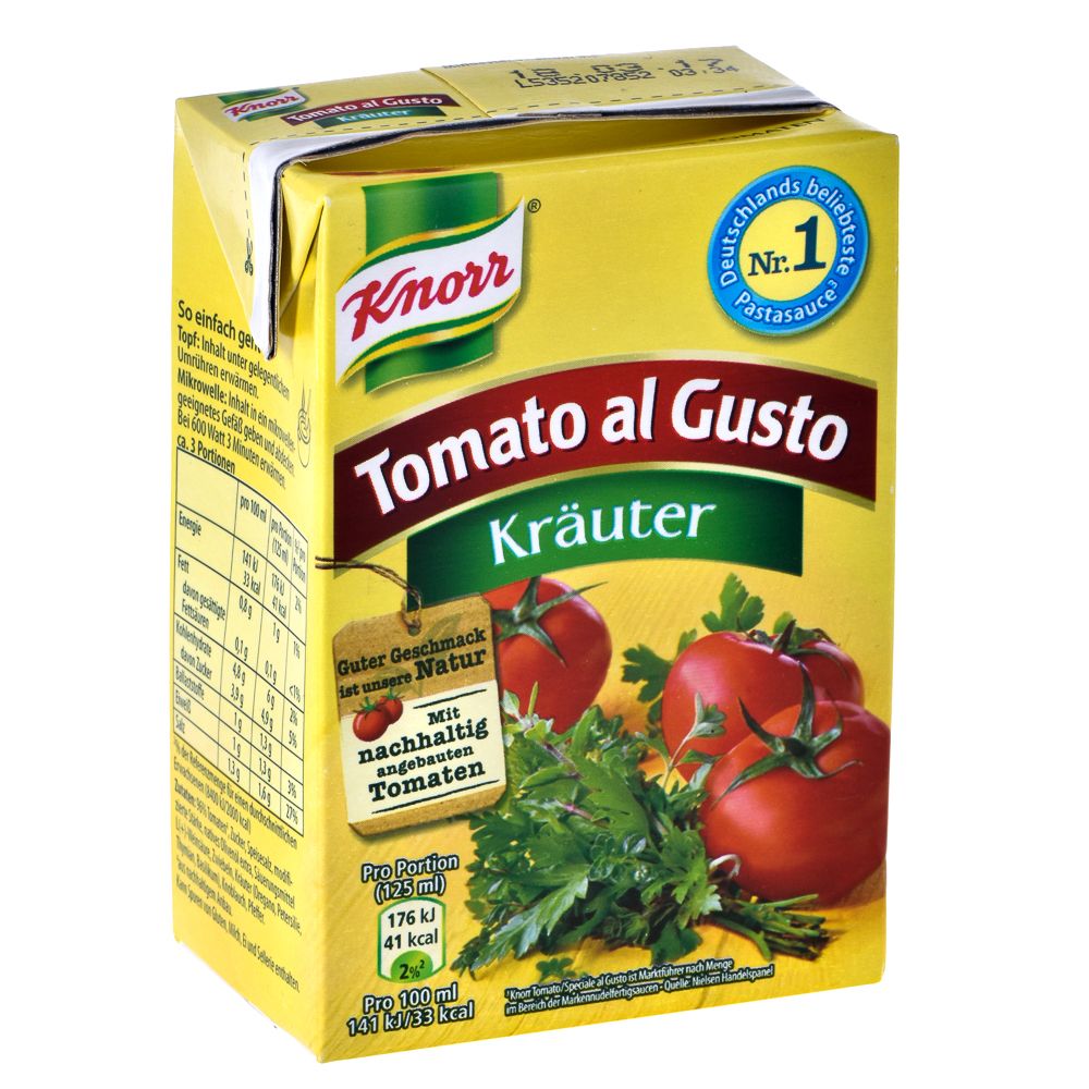 Tomato Al Gusto Mit Kräutern Tomato Al Gusto Mit Kräutern