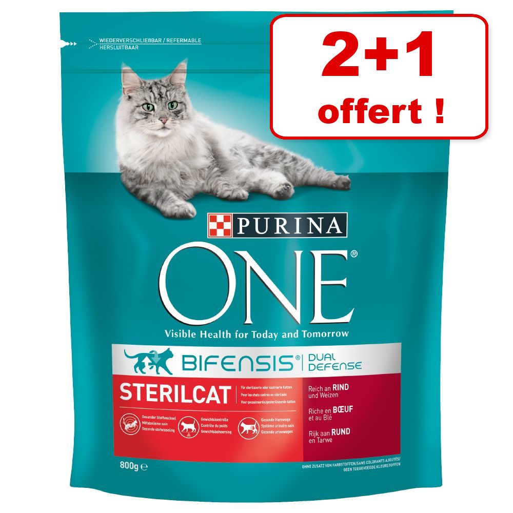 800g Senior 7+ PURINA ONE Croquettes pour chat