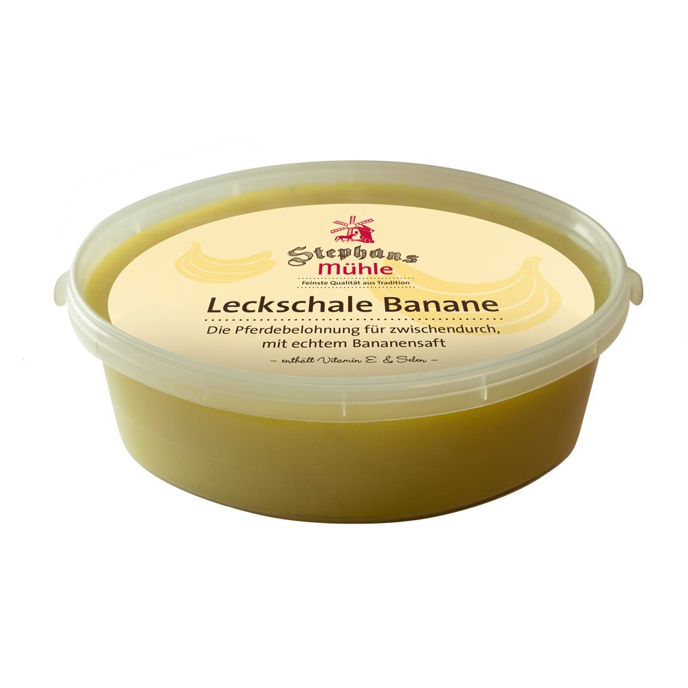 Stephans M�hle Leckschale Banane - 3 x 650 g