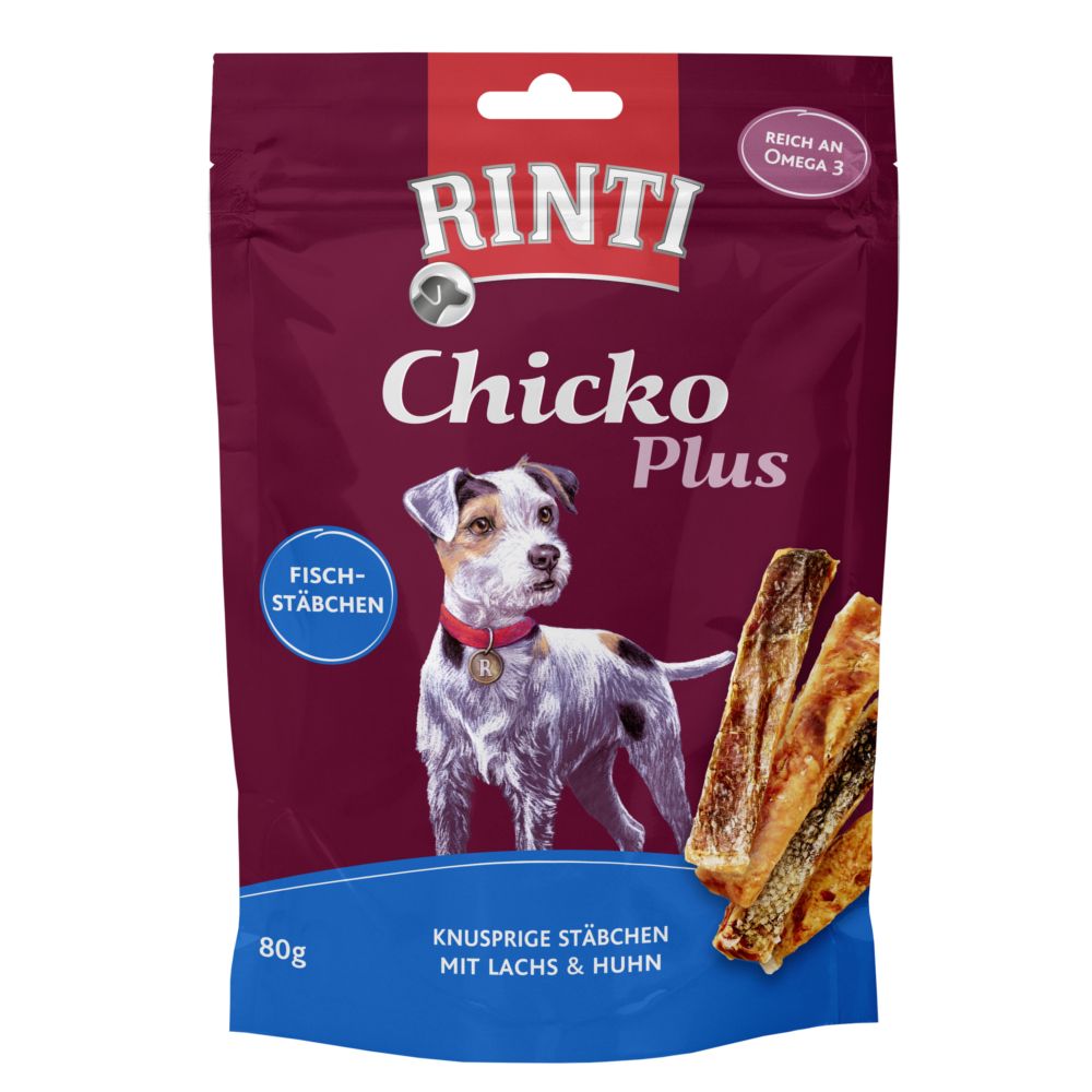 RINTI Chicko Plus Fischst�bchen - 3 x 80 g