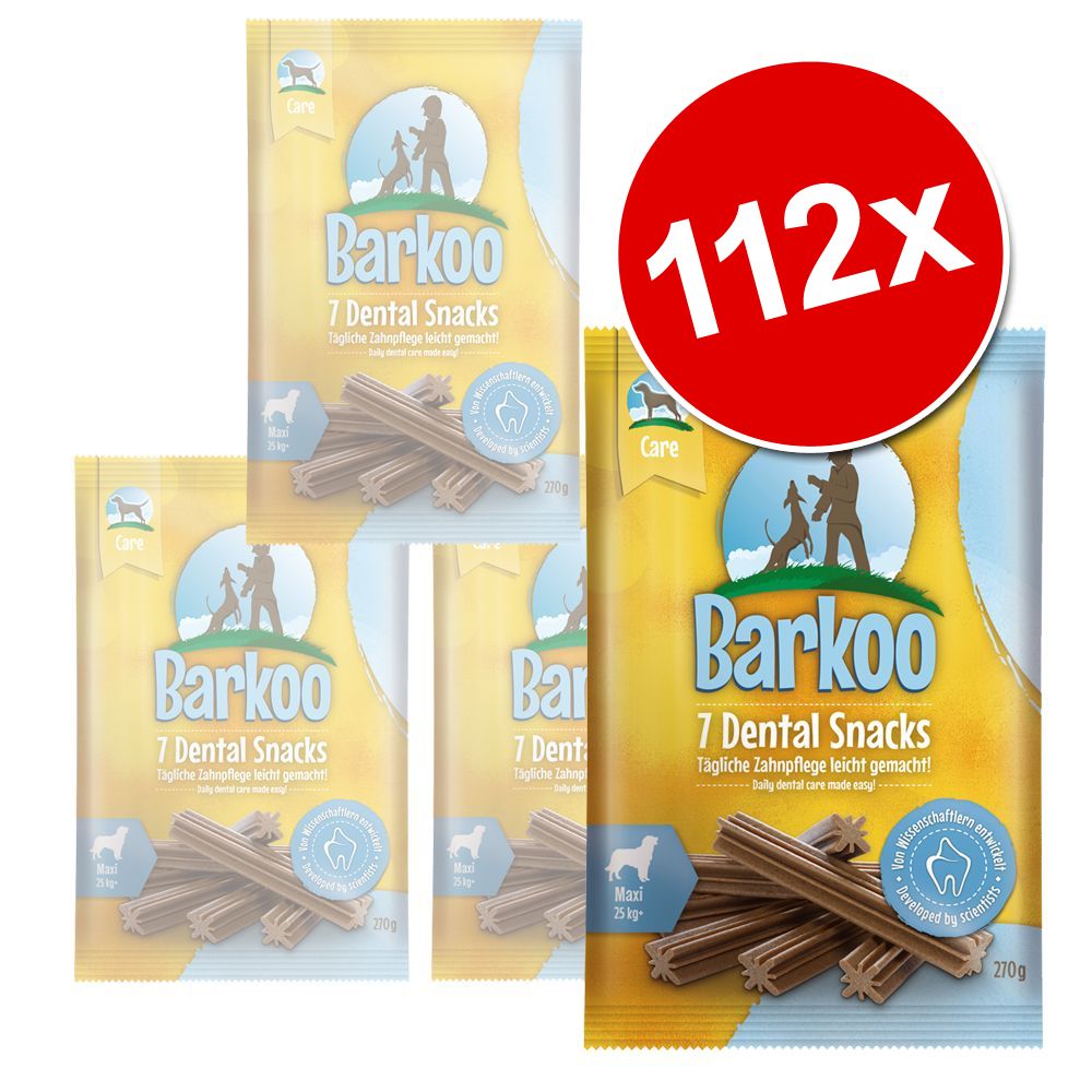 Image of Megapack Barkoo Dental 112 uds. para perros ¡en oferta! - Perros grandes (112 uds.) 04260358514536