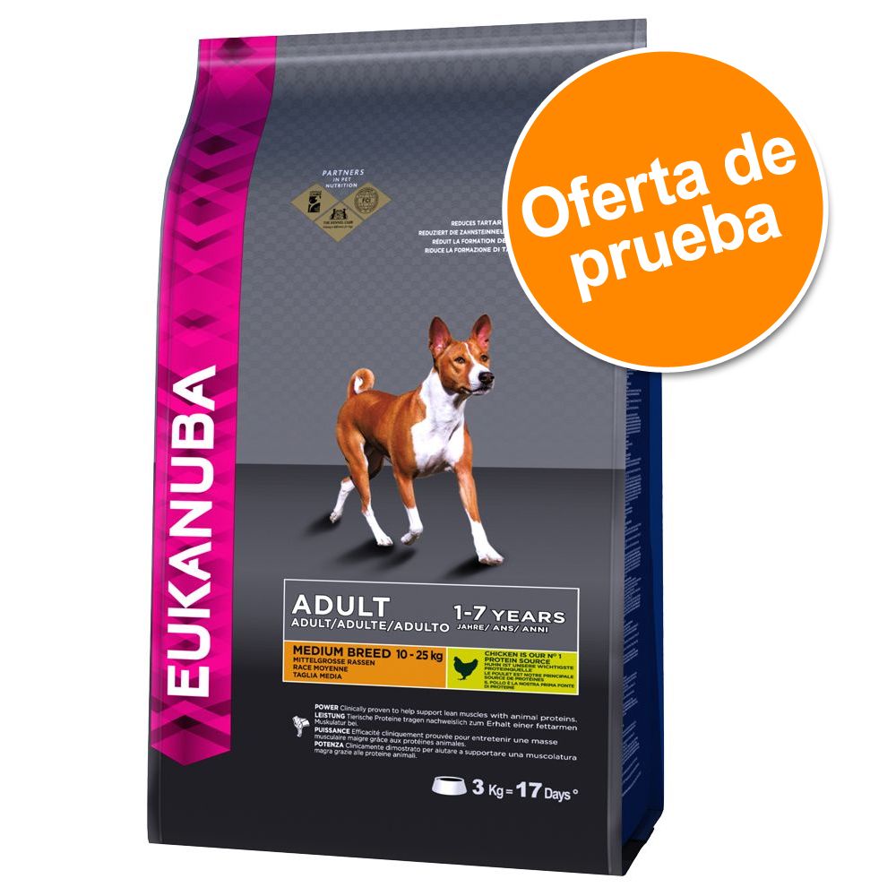 Image of Oferta de prueba: Eukanuba pienso para perros de 2 a 3 kg - Adult razas pequeñas con pollo 3 kg 08710255120072