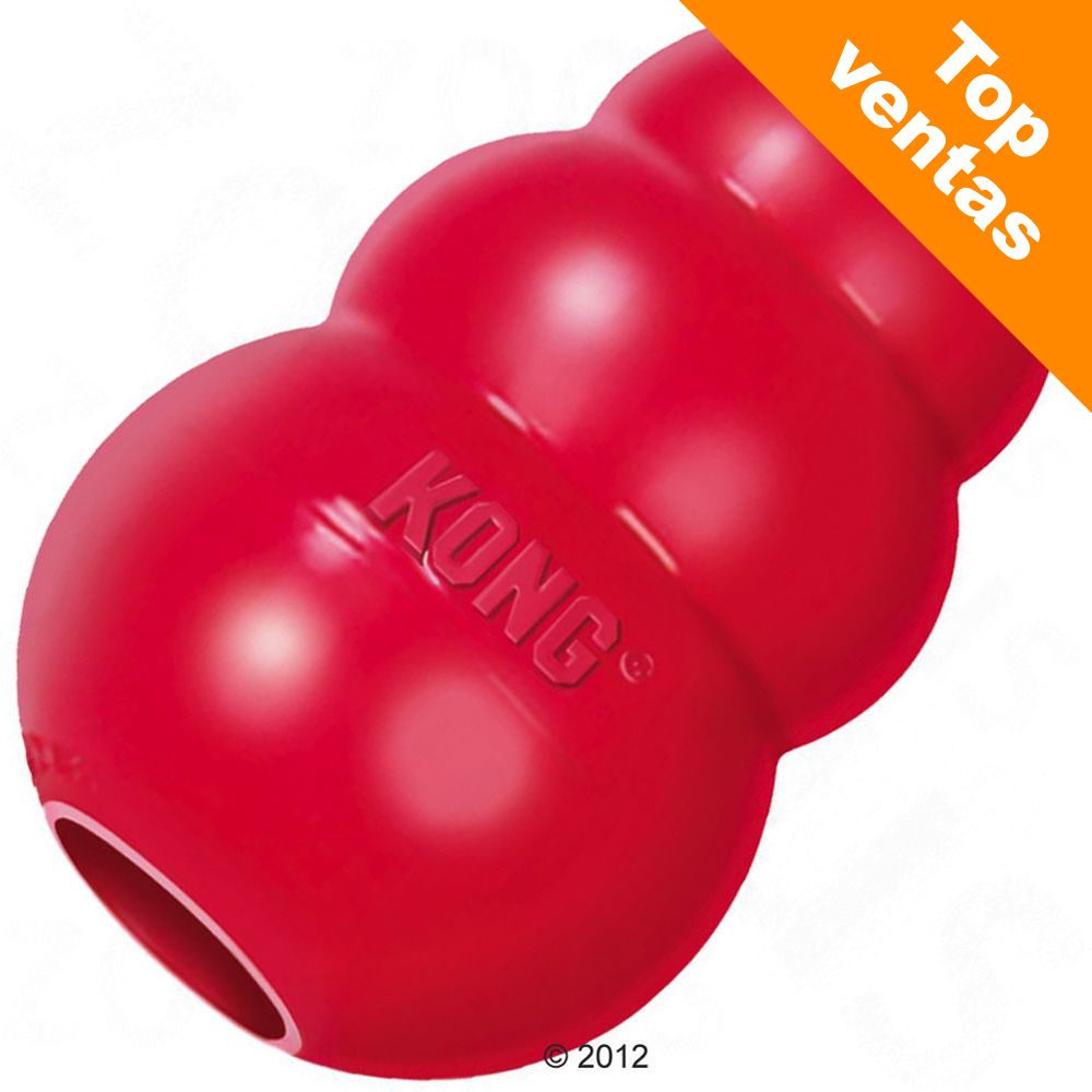 Image of KONG Classic rojo juguete rellenable para perros - L: aprox. 10 cm 00035585111117