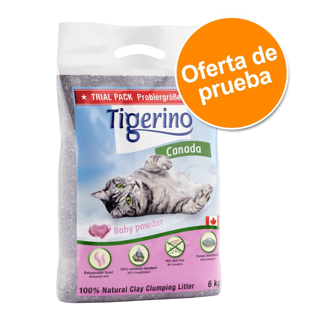 Image of Tamaño especial: Tigerino Canada arena con olor a talco - 6 kg 04260077047124