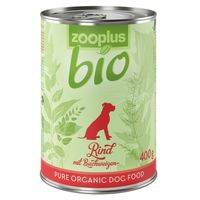 Tilaa zooplus Bio, nauta & tattari - 6 x 400 g