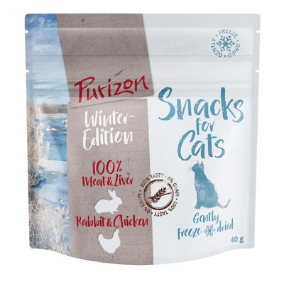 - Purizon Snack Winter Edition Kaninchen & Huhn - getreidefrei Purizon Snack Winter Edition Kaninchen & Huhn - getreidefrei