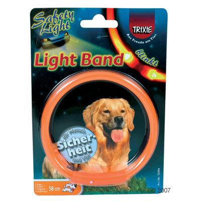 Image of Banda luminosa Trixie Light Band para perros - 42 cm 04011905133928