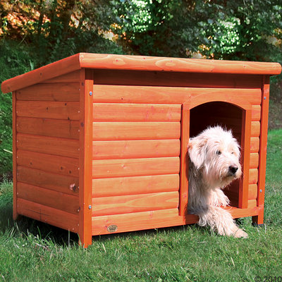 - Trixie Natura Flachdach-Hundehütte Classic Trixie Natura Flachdach-Hundehütte Classic