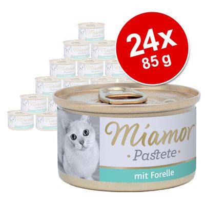 Miamor Pte’ -säästöpakkaus 24 x 85 g – lohi