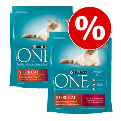 Sparpaket Purina ONE 6 x 800 g - Indoor Formula Sparpaket Purina ONE 6 x 800 g - Indoor Formula