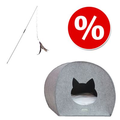 Zooplus Exclusive Kattenhol Big Filzi L53Xb41Xh45Cm zooplus exclusive kopen in de aanbieding