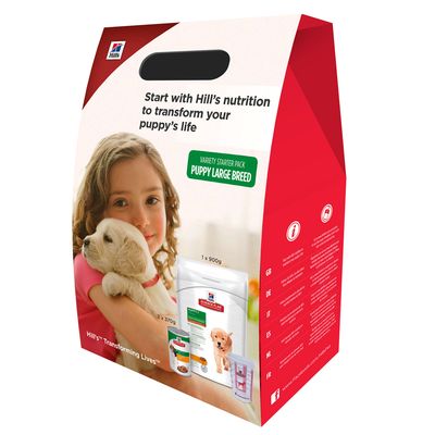 - Hill's Science Plan Large Puppy Starter Kit mit Messbecher Hill's Science Plan Large Puppy Starter Kit mit Messbecher