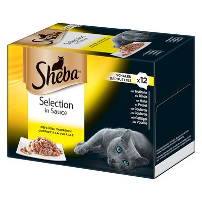 12X85G Variaties In Kuipjes Classic In Pate Sheba Kattenvoer sheba kopen in de aanbieding