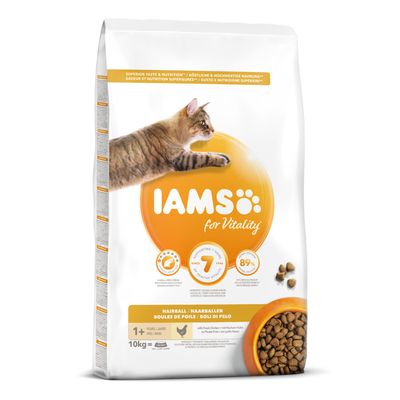 Iams Adult Hairball Control 10 Kg iams kopen in de aanbieding
