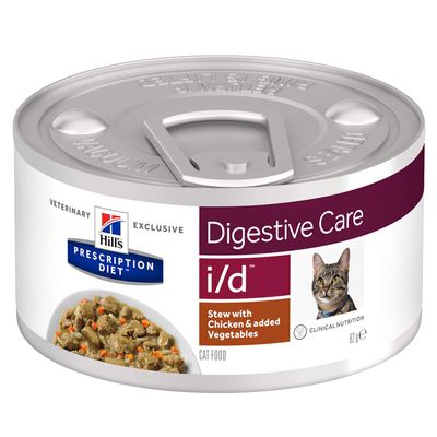- Hill's Prescription Diet i/d Digestive Care Ragout mit Huhn für Katzen Hill's Prescription Diet i/d Digestive Care Ragout mit Huhn für Katzen