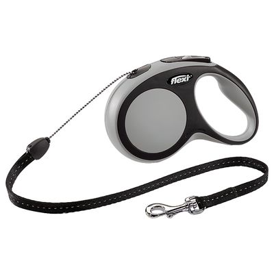 - flexi New Comfort Seil-Leine S grau, 8 m flexi New Comfort Seil-Leine S grau, 8 m