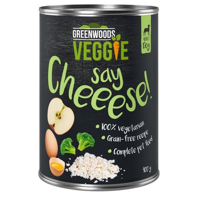 Image of Greenwoods Veggie Körniger Frischkäse mit Ei, Apfel und Brokkoli - 12 x 400 g