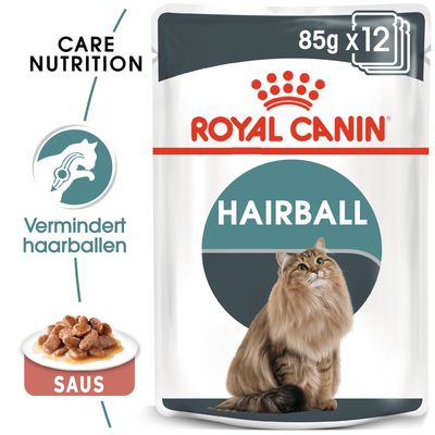 24 X 85 G Royal Canin Hairball Care In Saus Kattenvoer royal canin kopen in de aanbieding