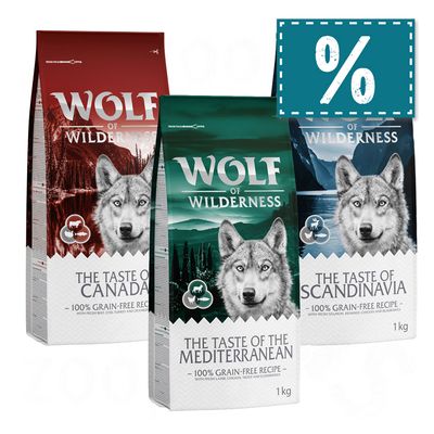 - Wolf of Wilderness "The Taste of Canada" - gemischtes Paket Wolf of Wilderness "The Taste of Canada" - gemischtes Paket