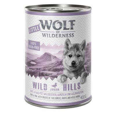 - Little Wolf of Wilderness Junior "Wild Hills" - eend & kalf Little Wolf of Wilderness Junior "Wild Hills" - eend & kalf