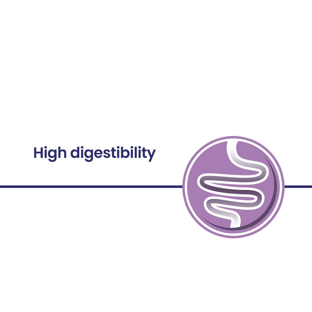 High digestibility