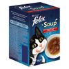 Felix Soup 6 x 48 g - Selezioni miste (Manzo, Pollo, Tonno)