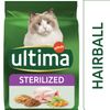 Ultima Cat Sterilized Palline di Pelo - Set %: 2 x 7,5 kg