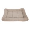 Letto per cani rettangolare Oskar grigio chiaro - L 115 x P 75 x H 15 cm