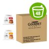 Gourmet Revelations Mousse 48 x 57 g Alimento umido per gatti - Manzo e Pollo