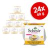 Schesir Petit Delice in Mousse 24 x 40 g Alimento umido per gatti - Pollo e Tonnetto con Kiwi