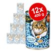 O´Canis for Cats 12 x 400 g - Anatra, Pollo & Olio di cardo