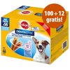 100 + 12 gratis! 112 x Pedigree Dentastix - cani grandi (>25 kg)
