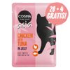 20 + 4 gratis! 24 x 100 g Cosma Original & Asia in busta - Asia Pollo con Gamberetti