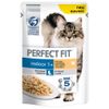 Perfect Fit Indoor 1+ - 12 x 85 g, Pollo & Piselli
