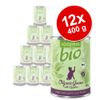 Set Risparmio! zooplus Bio 12 x 400 g - Pollo con Carote