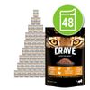 Set Risparmio! Crave Cat Buste 48 x 85 g - Paté con Salmone & Pollo