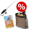 Set addestramento Barkoo Mini Bones, Target Stick e Portasnack - target stick, baggy e snack Pollame (200 g)