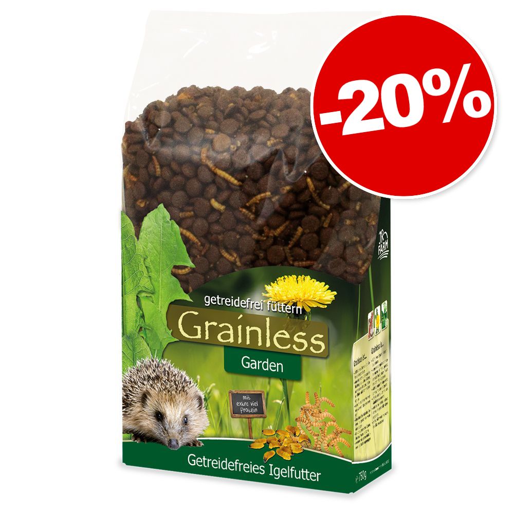 JR Grainless Garden pour hérisson : 20 % de remise ! - 750 g
