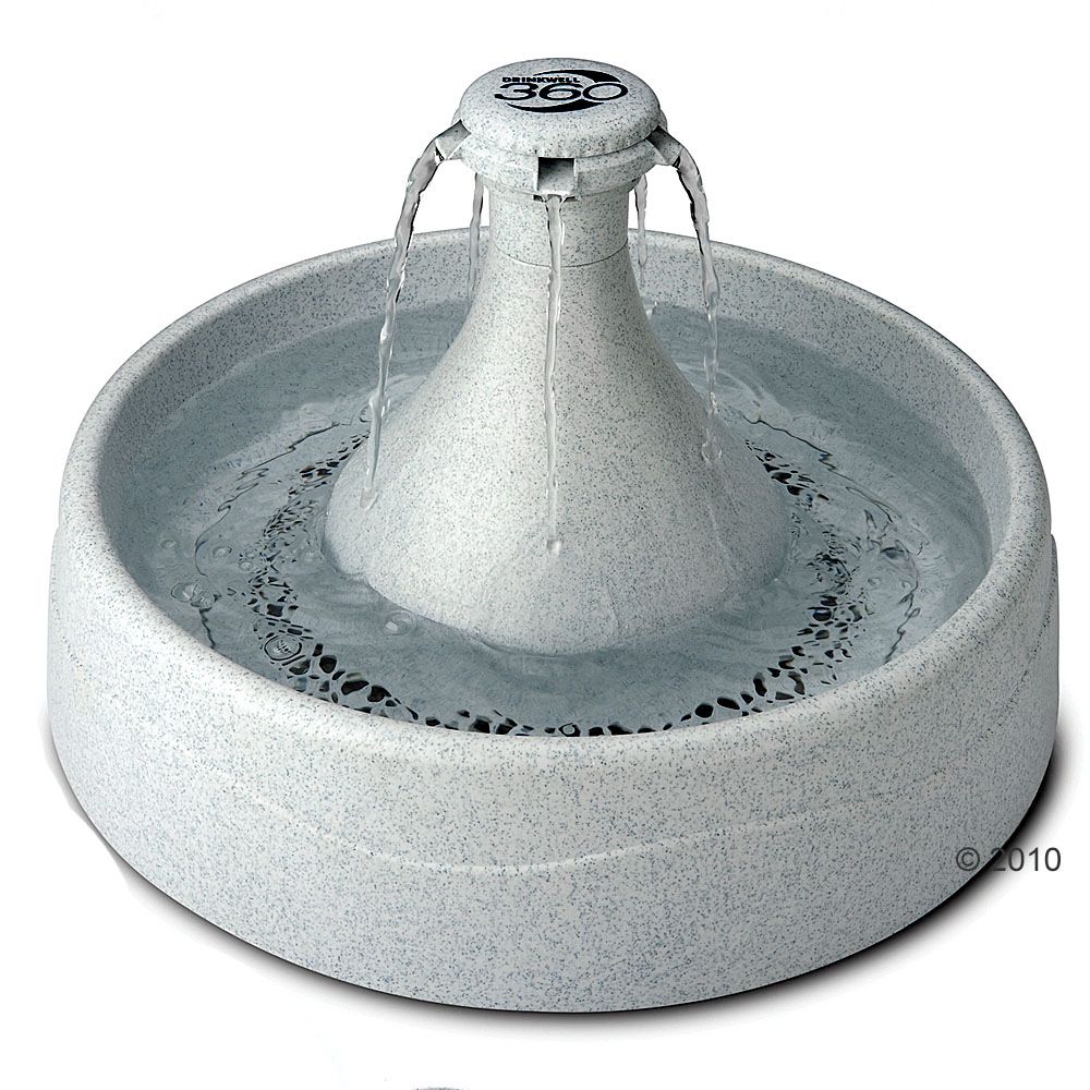 Fontaine à eau Drinkwell 360 3,8 L pour chien et chat - 3 filtres de rechange
