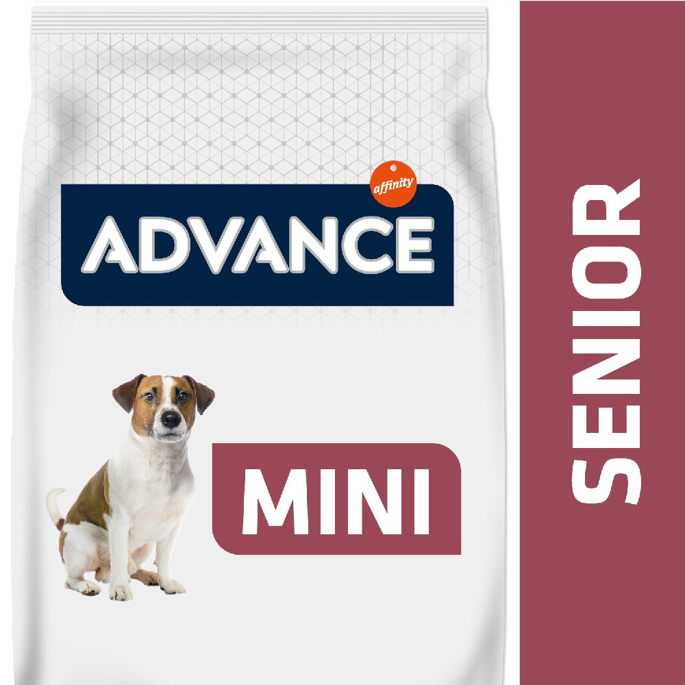 2x7,5kg Advance Mini Senior - Croquettes pour chien